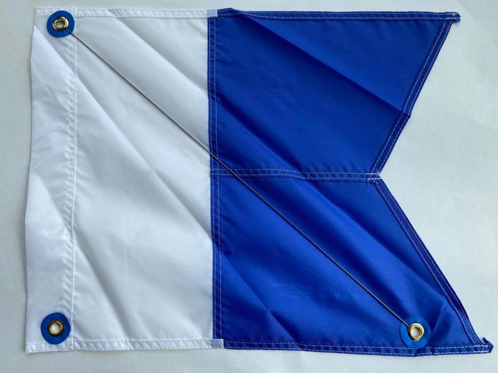 Signalflagga A Dykflagga A Sealeds.se