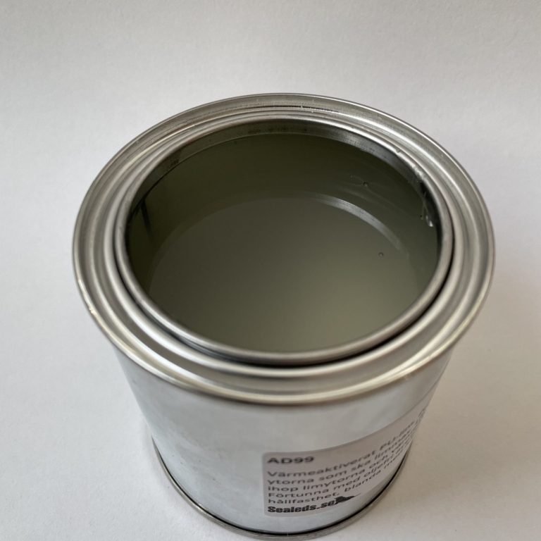 Värmeaktiverat PU-lim, lim för torrdräkt